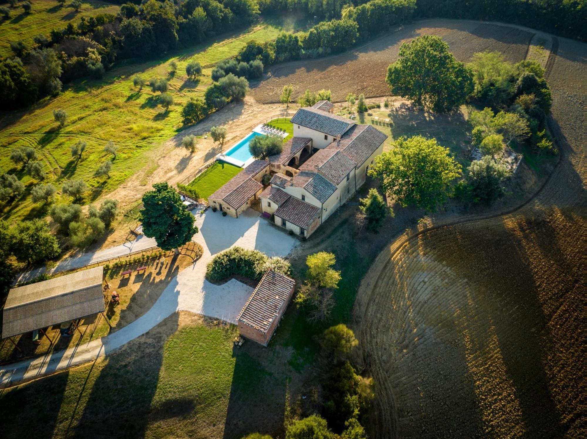 Palazzo Massaini - Cavarciano Pienza Eksteriør bilde